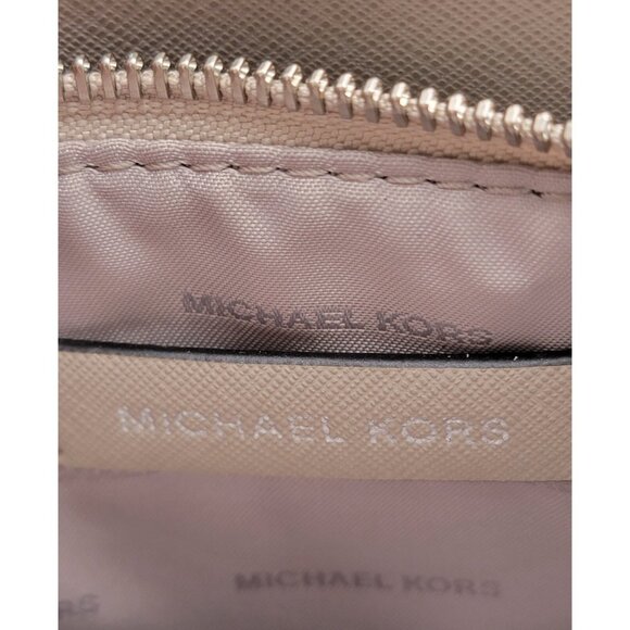 Michael Kors Mercer Pebbled Leather Crossbody Bag - Picture 12 of 14